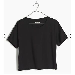 Madewell Crop Tee - S